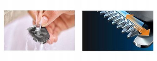 MASZYNKA GOLARKA PHILIPS TRYMER WŁOSY BRODA BEZPRZEWODOWA DO ZAROSTU + ETUI na Arena.pl