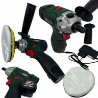 POLERKA 12V DWA AKUMULATORY MOCNA POLEROWANIE AKU 125mm 8300 obr/min