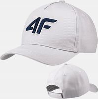 Czapka z daszkiem chłopięca 4F dziecięca bejsbolówka M248 Regulacja na rzep