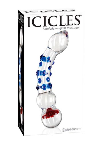 dildo-icicles no 18 - hand blown massager na Arena.pl