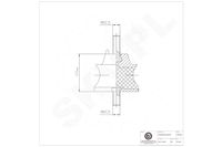Poduszka skrzyni biegów BMW 7 E38 1986 1987 1988 1989 1990 1991 1992 1993