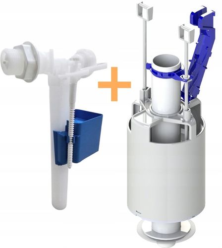 ZESTAW NAPRAWCZY WC DO SPŁUCZKI CERSANIT Zawór spustowy+Zawór Napełniający na Arena.pl