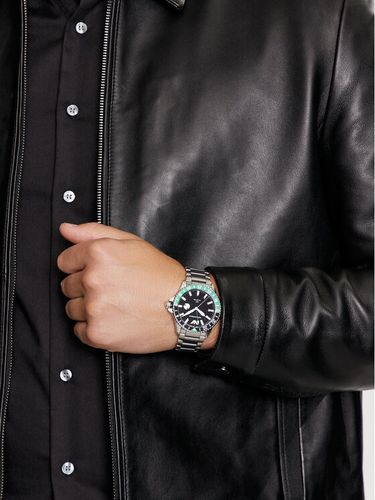 ZEGAREK MĘSKI EMPORIO ARMANI AR11589 - Diver GMT (zi112a) na Arena.pl