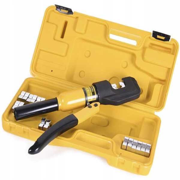 ZACISKARKA HYDRAULICZNA PRASKA DO KABLI PRZEWODÓW MATRYCE 4-70 MM zdjęcie 9