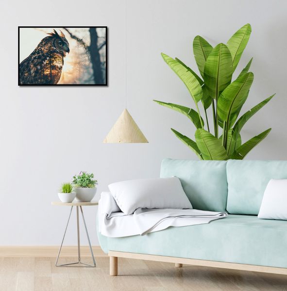 Plakat 60x40cm Sowi Duch zdjęcie 4