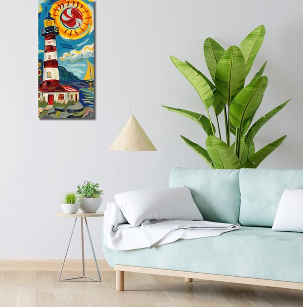 Obraz 30x70cm Żywa Przystań zdjęcie 2