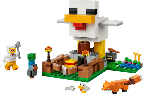 21585 - lego minecraft - farma kurczaków na Arena.pl
