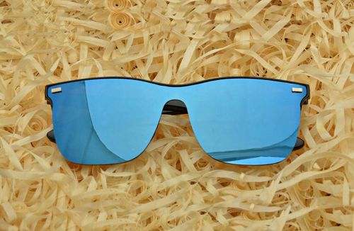 OKULARY PEŁNE Lustro PRZECIWSŁONECZNE MĘSKIE UV na Arena.pl