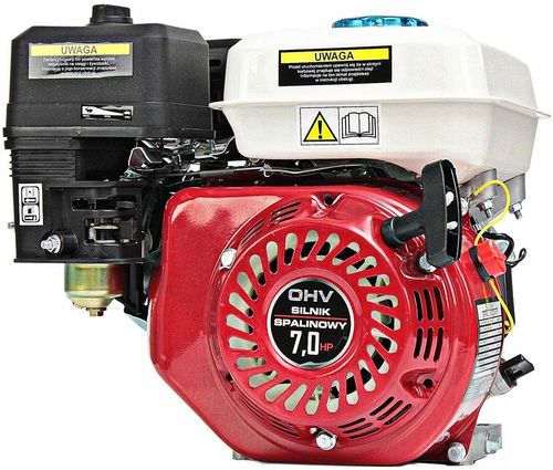SILNIK SPALINOWY 7KM GX160 ZAGĘSZCZARKA AGREGAT+OLEJ+KLIN wałek 20mm na Arena.pl