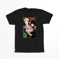 Koszulka Czarna Spy X Family - WYBIERZ KOLOR KOSZULKI I FASON Męska XL