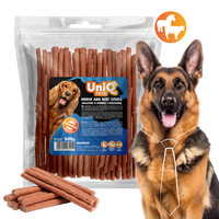 Smaczki przysmaki dla psa paluszki z konina i wołowiną 500g CHEWY UNIQ PETS