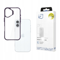 Apple iPhone 16 Plus - 3mk Satin Armor Case+ Purple