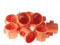 PUSZKA PODTYNK POMARAŃCZOWA GŁĘBOKA ŁĄCZONA 110SZT