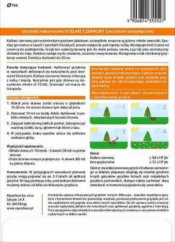 KOŹLARZ CZERWONY zagęszczona żywa grzybnia na Arena.pl