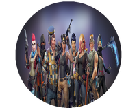 Opłatek na tort Fortnite