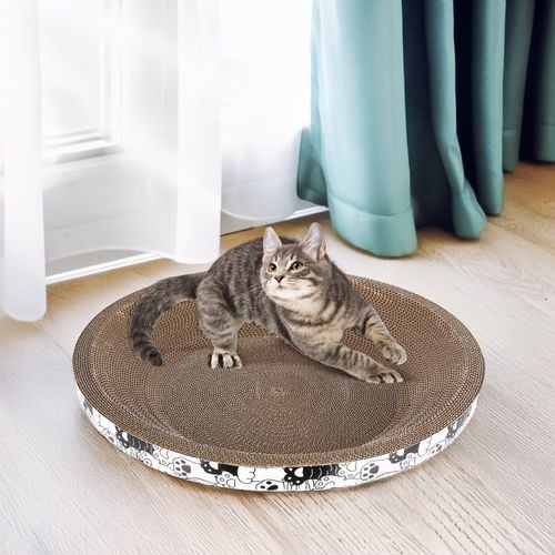 drapak dla kota  tekturowy  legowisko do drapania leżak kartonowy dla kotów na Arena.pl