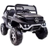 MERCEDES BENZ UNIMOG 4X4,12V14AH, AMORTYZATORY, MIĘKKIE KOŁA