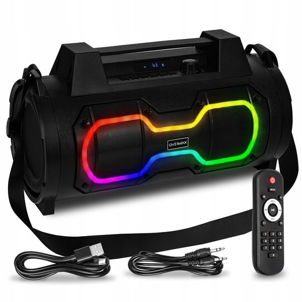 Głośnik przenośny OVERMAX SOUNDBEAT BOX BLACK zdjęcie 1