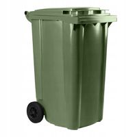 KOSZ KUBEŁ POJEMNIK NA ŚMIECI ODPADY 240 L
