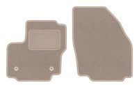 Dywaniki welurowe przód Ford S-MAX MK1 2012-2015 beżowe
