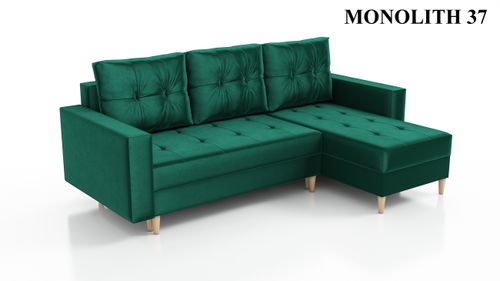 Narożnik rozkładany SCANDI na sprężynach, pojemnik na Arena.pl