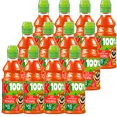 Kubuś 100% Sok jabłko marchew banan truskawka 300 ml x 12 sztuk