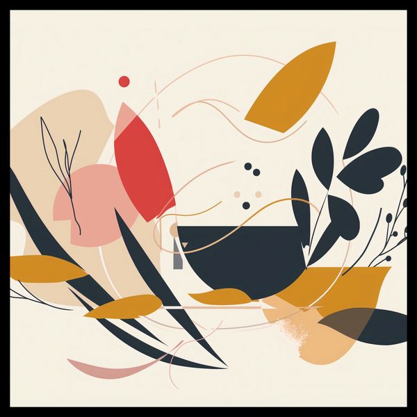 Plakat 60x60cm Porywista Flora zdjęcie 2