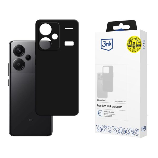 Silikonowe etui na Redmi Note 13 Pro+ - 3mk Silicone Case zdjęcie 1