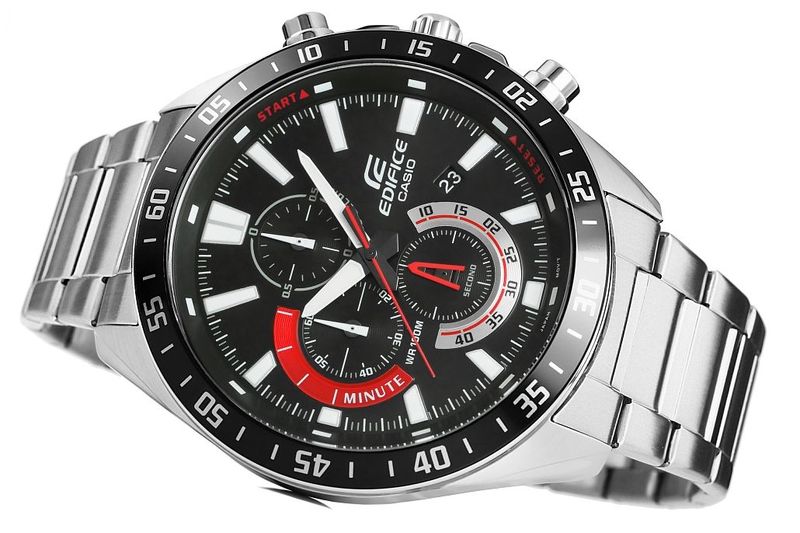 Zegarek Męski CASIO EDIFICE EFV-620D-1A4VUEF 10 BAR zdjęcie 8