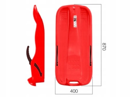 Sanki Bobslej z hamulcami + Ślizg Jabłuszko na Arena.pl