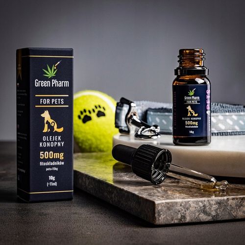Green Pharm CERTYFIKOWANY Olejek CBD 5% dla psa na Arena.pl