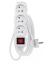 Przedłużacz mieszkaniowy 3m 3-GN z uziemieniem + wyłącznik P1312 Emos