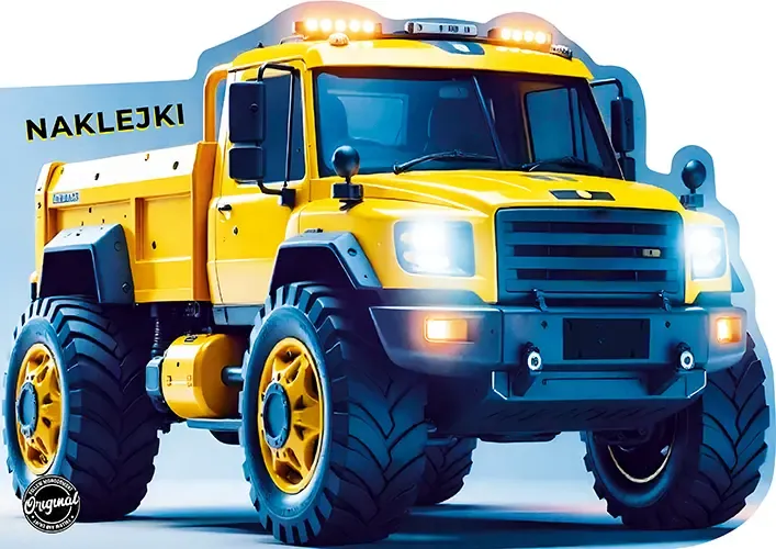 Ciężarówka. Wykrojnik zdjęcie 1