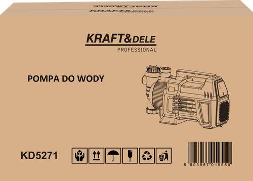 Pompa do wody 1500W 4700L/h KD5271 na Arena.pl