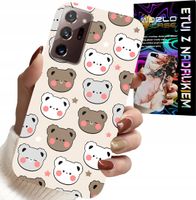 ETUI DO SAMSUNG NOTE 20 ULTRA - MIŚ MISIE WZORY DLA NAJMŁODSZYCH + FOLIA