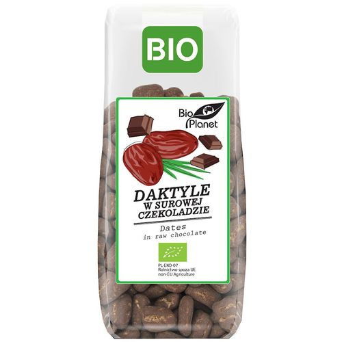 DAKTYLE W SUROWEJ CZEKOLADZIE BIO 100 g BIO PLANET na Arena.pl