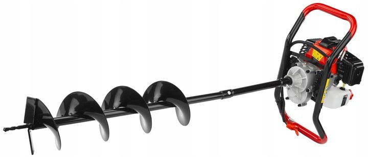 WIERTNICA GLEBOWA ŚWIDER SPALINOWY 6KM + 3 WIERTŁA ŚWIDRY PRZEDŁUŻKA 3 X OL zdjęcie 16