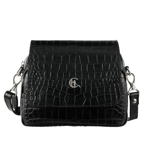 Skórzana listonoszka Canaletto z wzorem krokodyla – elegancja i funkcjonalność na co dzień TD655s121-A na Arena.pl