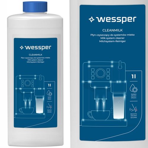 Wessper CleanMilk 1L płyn do czyszczenia systemu mleka w ekspresie do na Arena.pl
