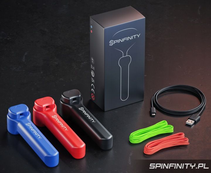 SPINFINITY 3-PAK - WYJĄTKOWA ZABAWKA ŚWIETLNA - LOOP LASSO / ZIPSTRING zdjęcie 3