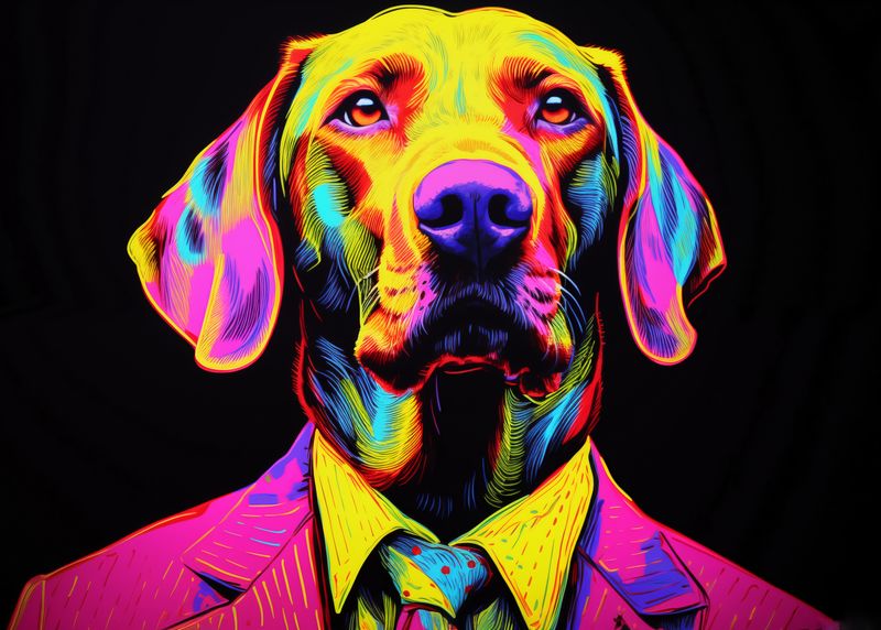 Plakat 70x50cm Barwna Osobowość zdjęcie 1