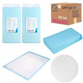 Podkłady chłonne PREMIUM SAP 90x60 higieniczne BETAtex+ by ZARYS 50 szt.