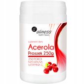 Aliness ACEROLA Naturalna WITAMINA C KONCENTRAT Proszek 250 g ODPORNOŚĆ