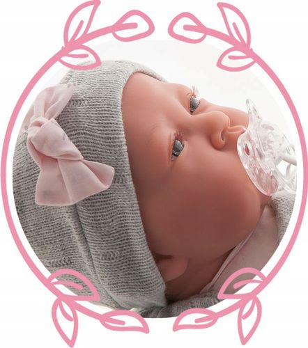 Lalka Bobas Antonio Juan Nacida Gris 3386 / 33086 na Arena.pl