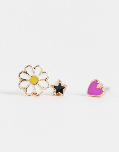 Accessorize Zestaw 5 kolczyków nausznic na Arena.pl