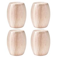 Noga meblowa z drewna, drewniana TOE-20 4 SZTUKI