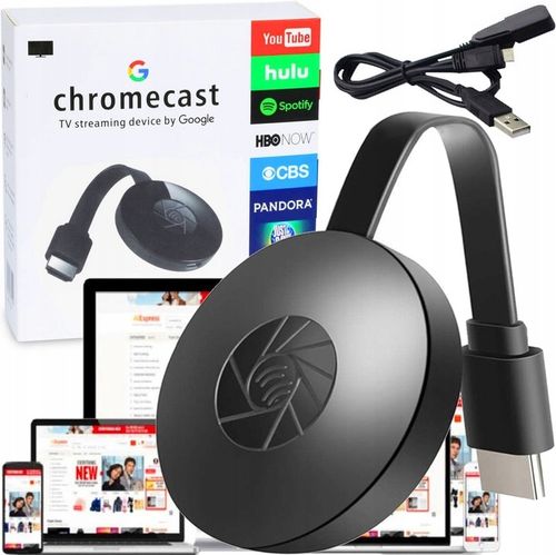 ADAPTER G2 HDMI WIFI CHROMECAST STREAM HD WECAST BEZPRZEWODOWY MIRROSCREEN na Arena.pl
