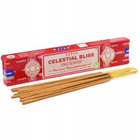 INDYJSKIE KADZIDEŁKA SATYA NIEBIAŃSKA BŁOGOŚĆ CELESTIAL BLISS 15 G