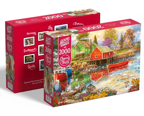 Puzzle 2000 elementów. Cicha zatoczka 50088 na Arena.pl