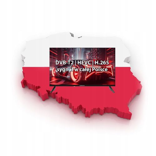 Telewizor Manta 32" LED HD SMART TV Android WiFi APLIKACJE HDMI USB Ci na Arena.pl